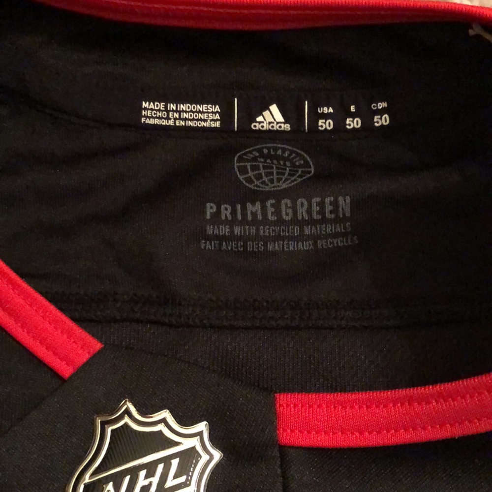 Calgary Flames Third Alternate Jersey NHL Hockey New Size 50 - Picture 5 of 13